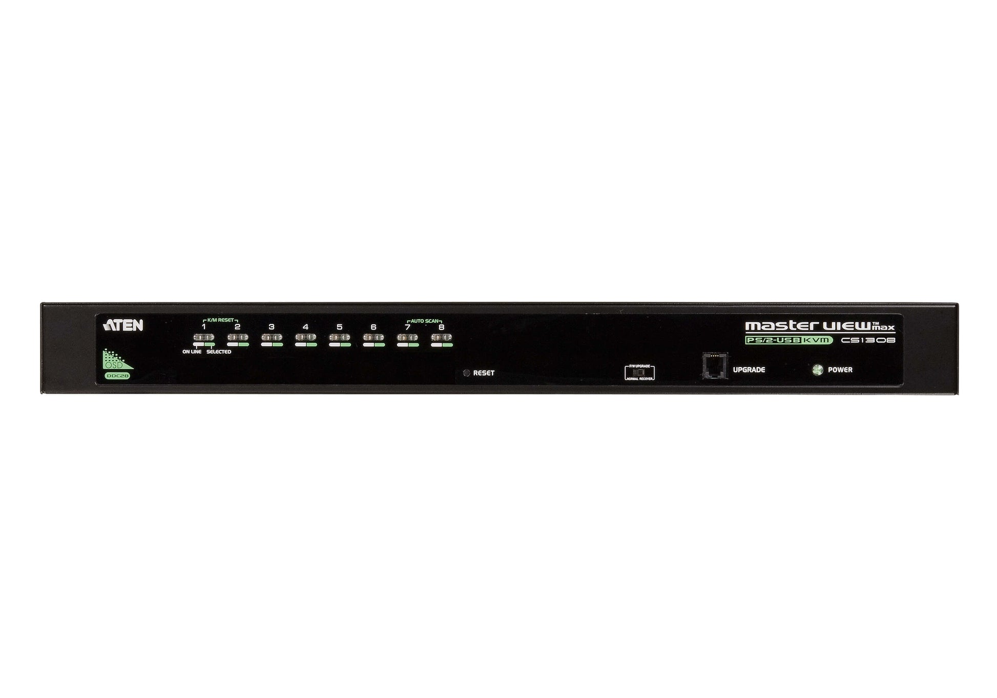 ATEN KVM-Switch, USB/PS2, 2048 × 1536, Cascade, Broadcast, Multiplattform