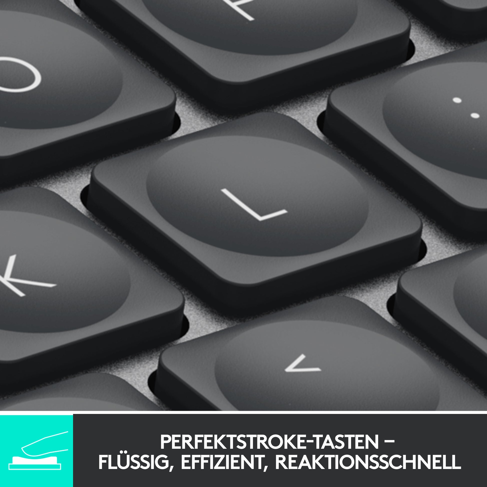 Logitech MX Keys Mini – Tastatur, kabellos, beleuchtet