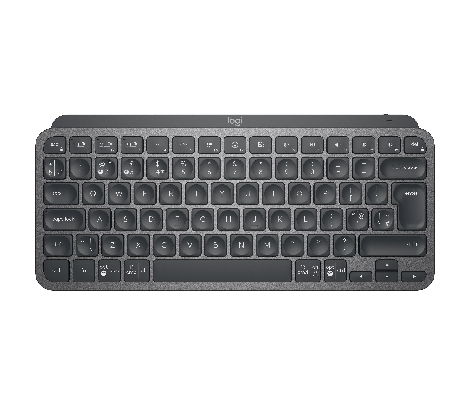 Logitech MX Keys Mini – Tastatur, kabellos, beleuchtet