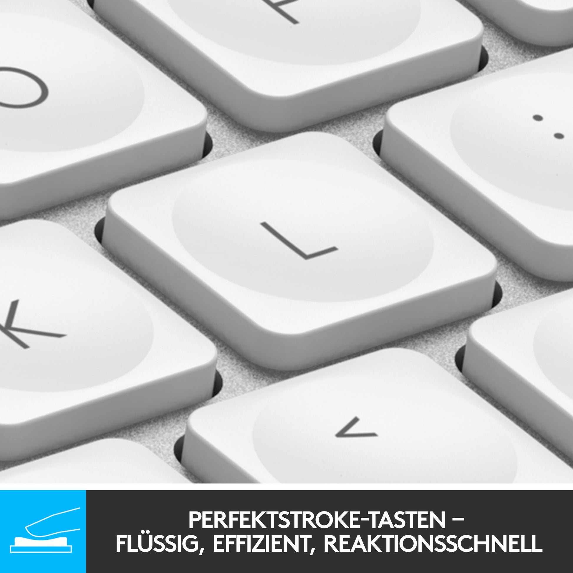 Logitech MX Keys Mini – Tastatur, kabellos (Bluetooth), beleuchtet – für macOS
