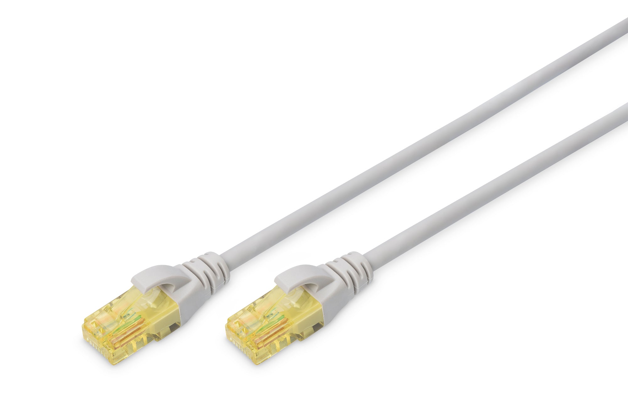 Digitus Patchkabel – 1 m, Grau, CAT 6A U-UTP