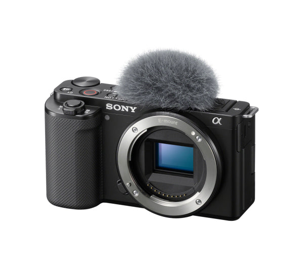 Sony Alpha ZV-E10 – Systemkamera Body E-Mount, 24,2 MP APS-C, 4K, Schwarz