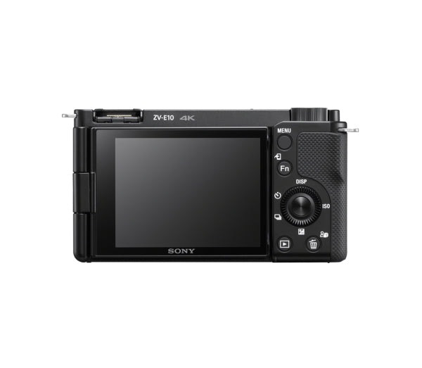 Sony Alpha ZV-E10 – Systemkamera Body E-Mount, 24,2 MP APS-C, 4K, Schwarz