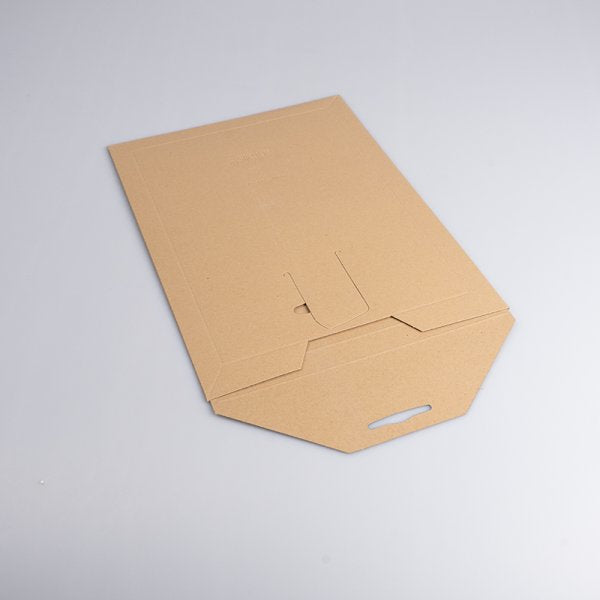 Antalis Karton-Versandtasche – 250 × 350 mm, Schmalseite offen, Vollpappe, braun – 50 Stück