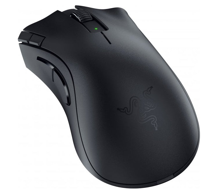 Razer DeathAdder V2 X HyperSpeed – Gaming-Maus – Kabellos (Bluetooth/2,4 GHz), 14000 DPI, Rechts, Schwarz