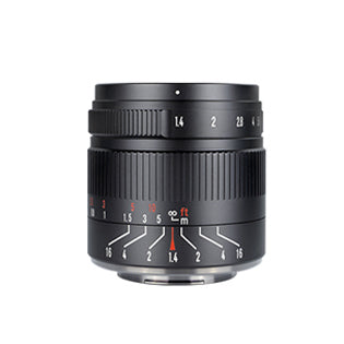 7Artisans 55 mm F1.4 MKII Fujifilm X-Mount Objektiv – 55 mm f/1.4 – APS-C, manuell – für Fujifilm