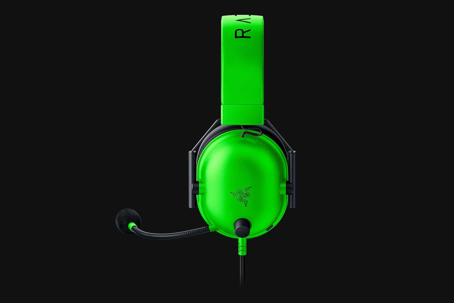 Razer BlackShark V2 X Gaming-Headset – Over-Ear, Stereo, Kabelgebunden, 3,5 mm Klinke, Grün/Schwarz