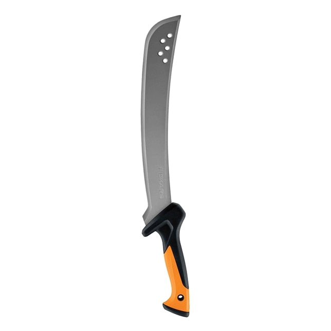 Fiskars Solid – Machete 700 mm, Klingenlänge 380 mm, Edelstahl, Kunststoffgriff, Orange