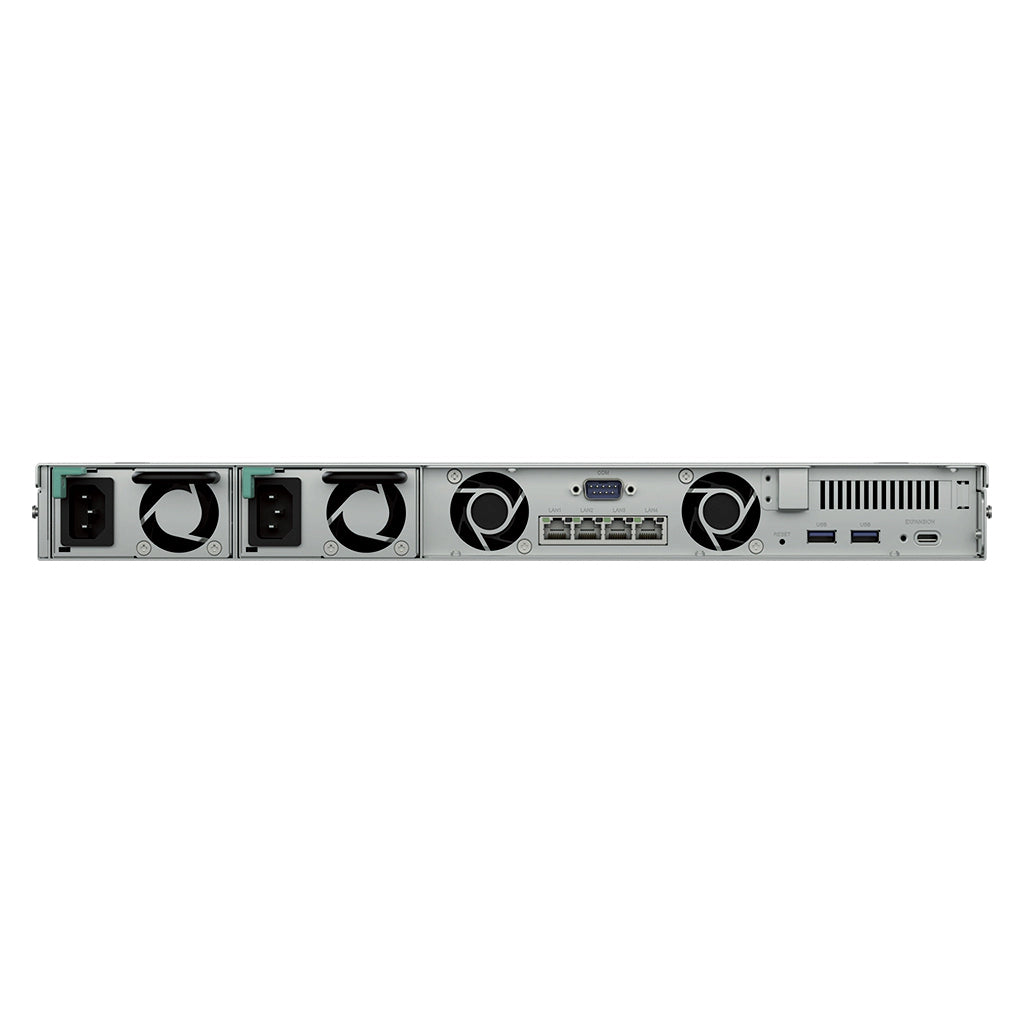 Synology RackStation RS826RP+ – 4-Bay Rack 1U NAS – AMD Ryzen V1500B, 4 GB RAM, 1GbE, DSM