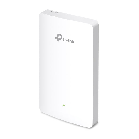 TP-Link Omada EAP615-WALL – Access Point – Wi-Fi 6 (2,4/5 GHz), 1,8 Gbit/s, GbE, PoE, Wandmontage