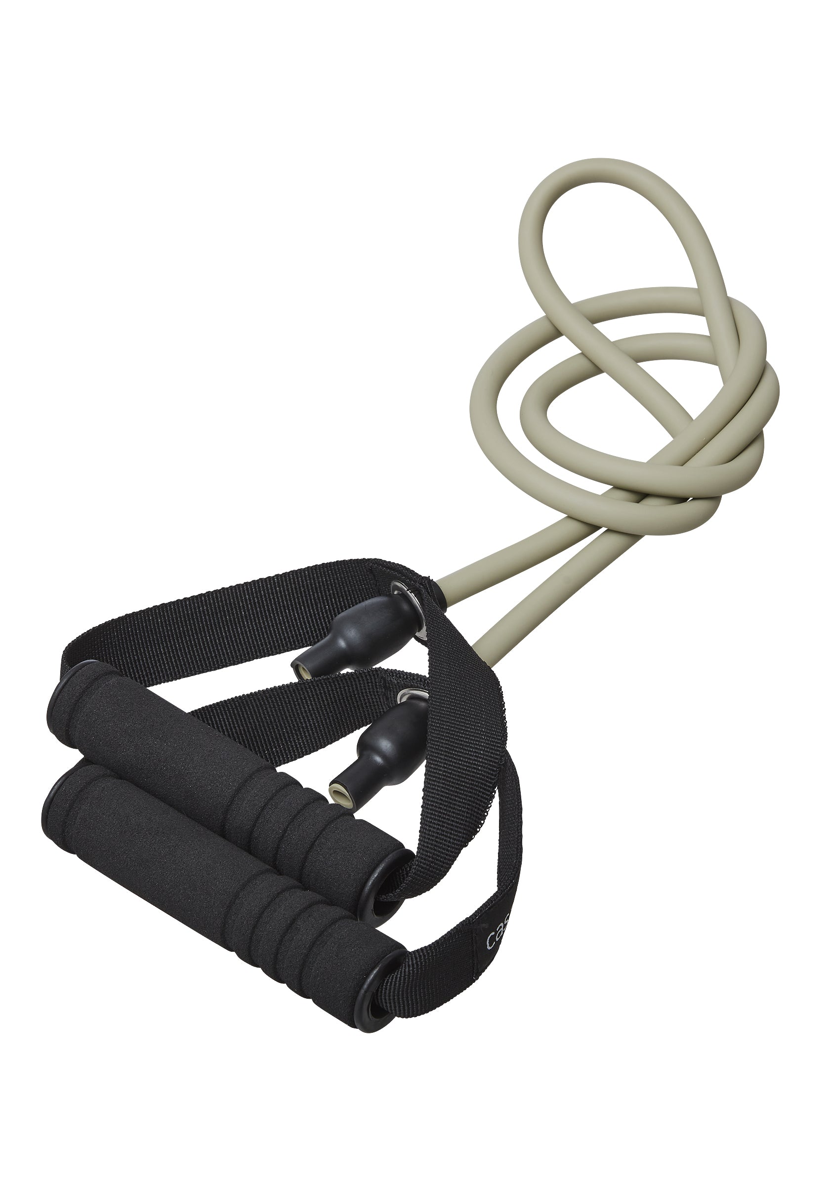 Casall Exetube Light – Übungsband – Gummi, Schwarz/Hellgrün