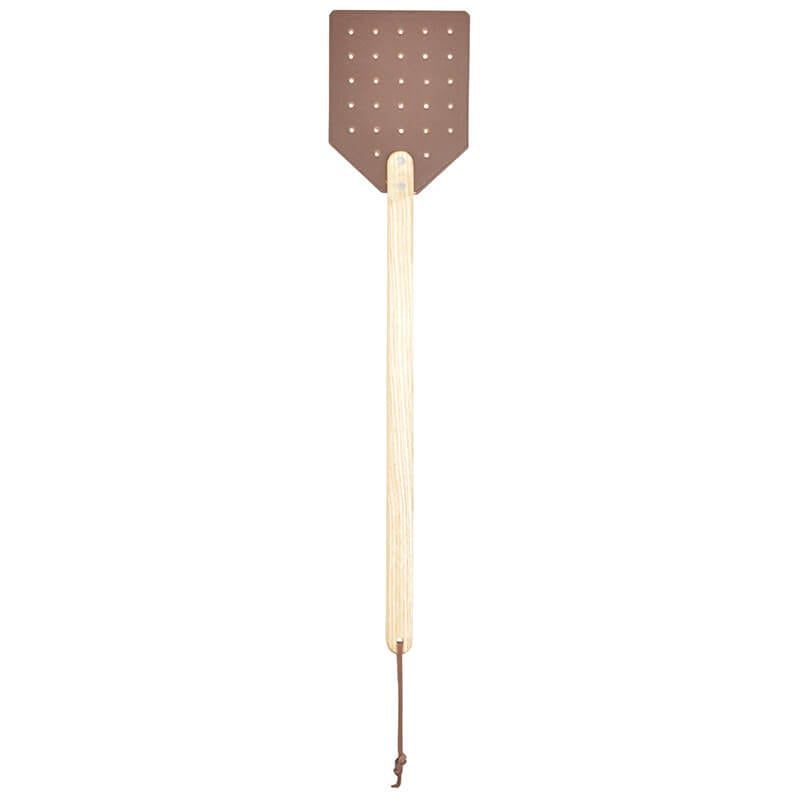 Esschert Design Insektenfalle – 11,5 × 51,8 cm – braun – Leder, Holz – für Fluginsekten