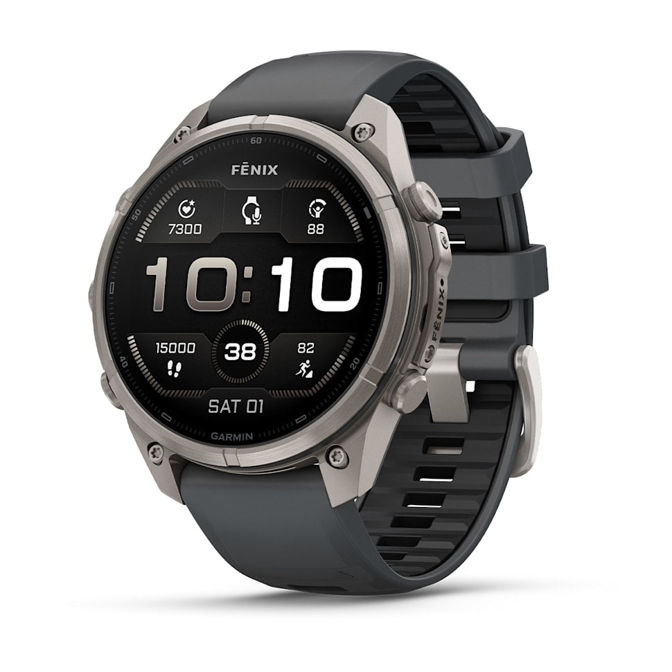Garmin Fenix 9 Pro 47 mm GPS – Titan, Graphit, 100 m, für Android, iOS