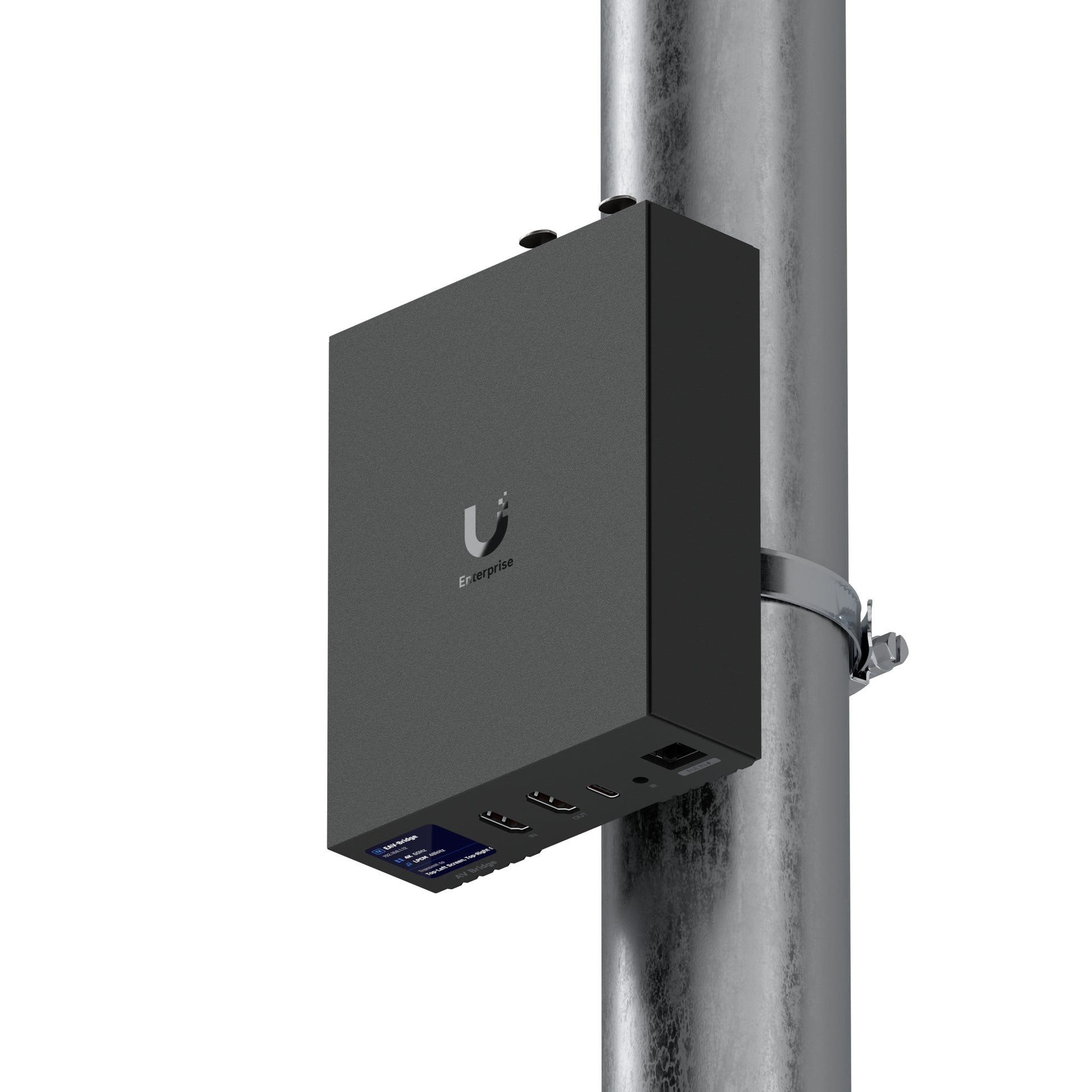 Ubiquiti UniFi Pro-AV EAV-BRIDGE – HDMI Extender-Set, über IP, 1× HDMI Ein-/Ausgang, 1× RJ-45, 4K@60 Hz, PoE