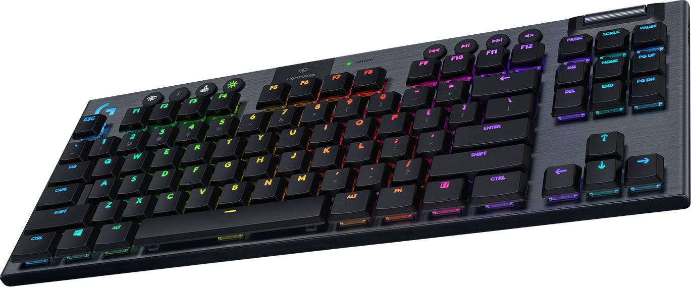 Logitech G G915 TKL – Tastatur TKL – Mechanisch, RGB – Bluetooth & 2,4 GHz