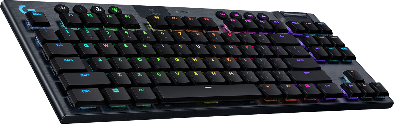 Logitech G G915 TKL – Tastatur TKL – Mechanisch, RGB – Bluetooth & 2,4 GHz