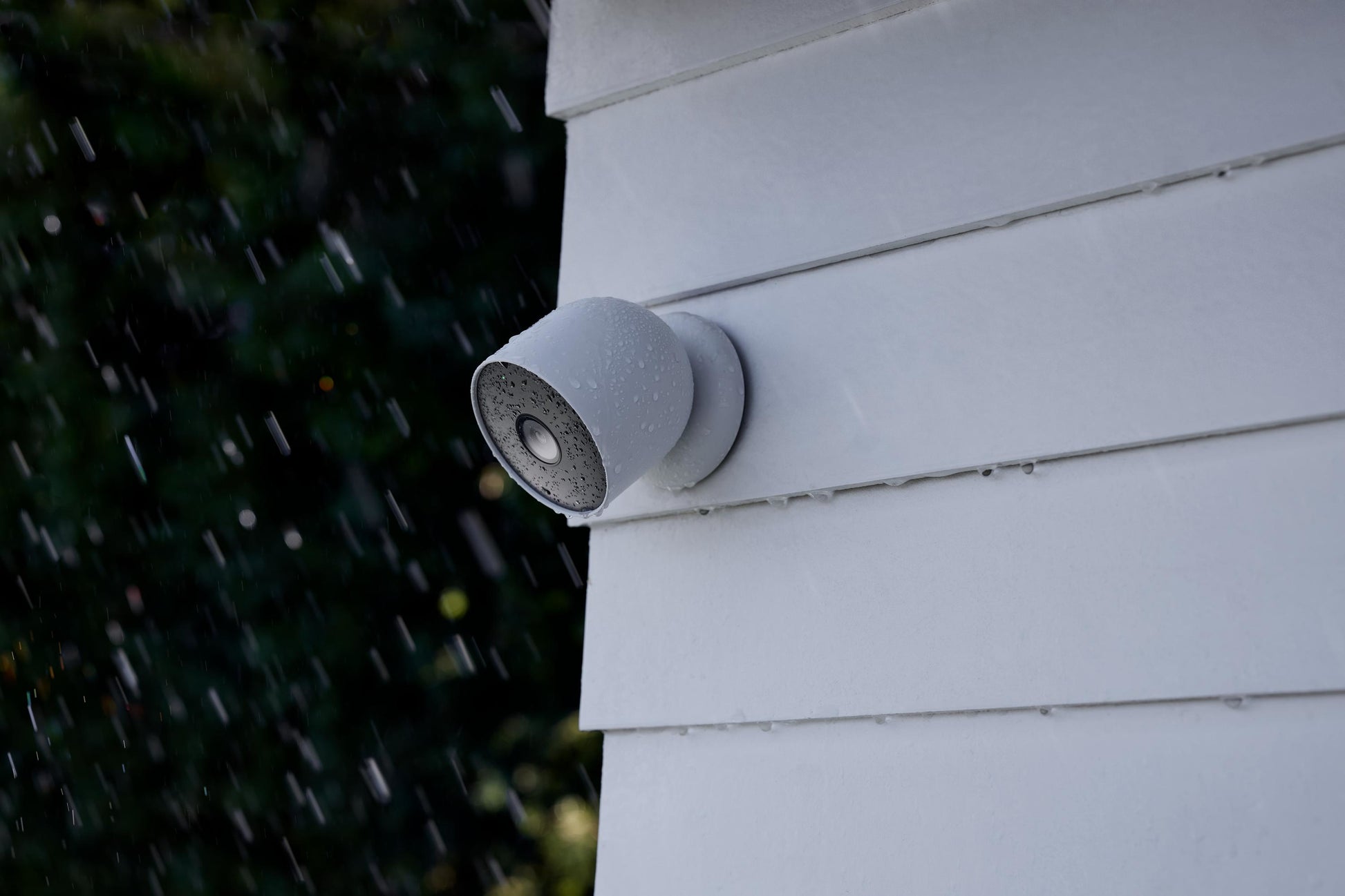 Google Nest Cam Überwachungskamera – 1080p, wetterfest