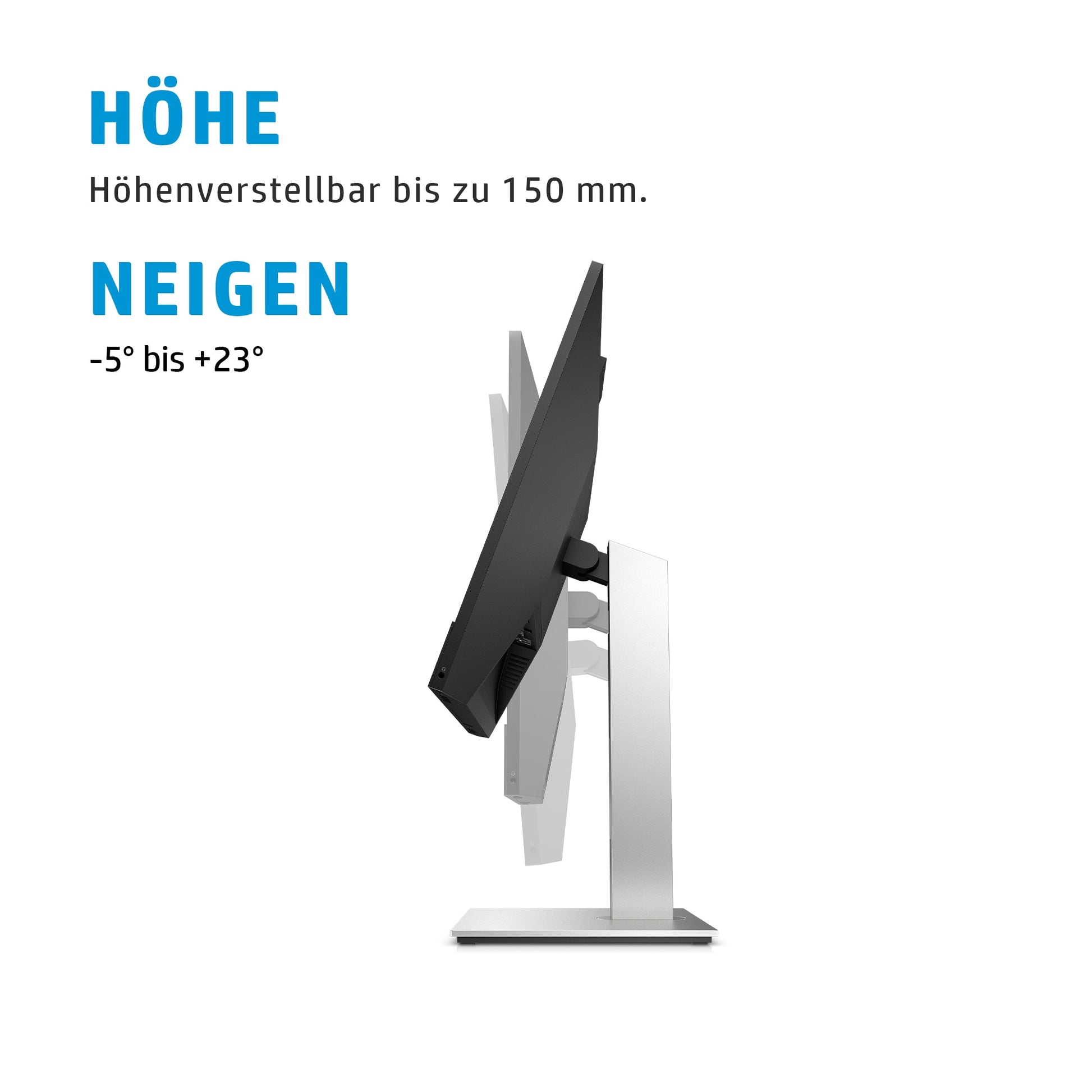 HP E24mv G4 – Monitor, 23,8" 1920 × 1080 (Full HD), IPS