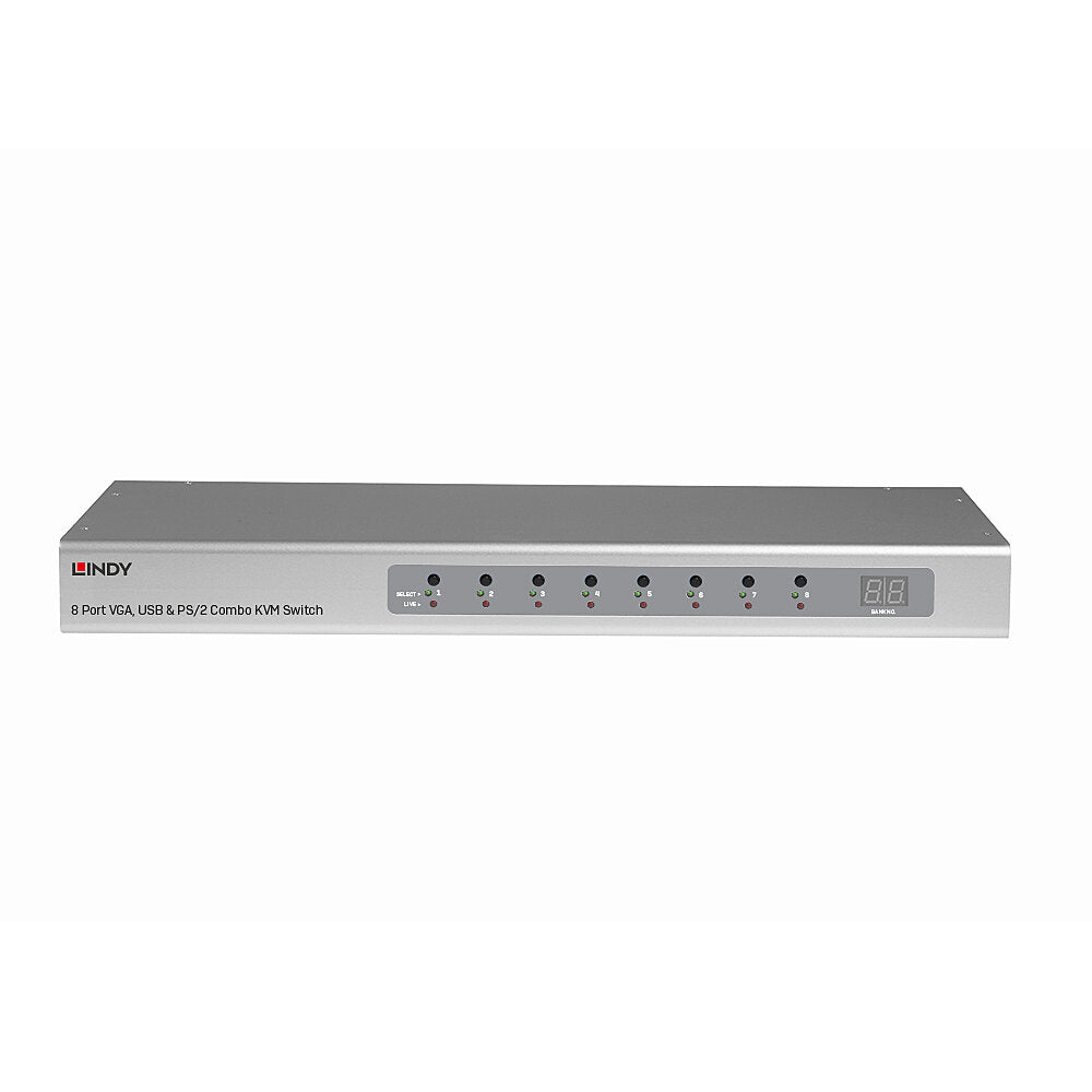 Lindy KVM-Switch, VGA/USB/PS/2