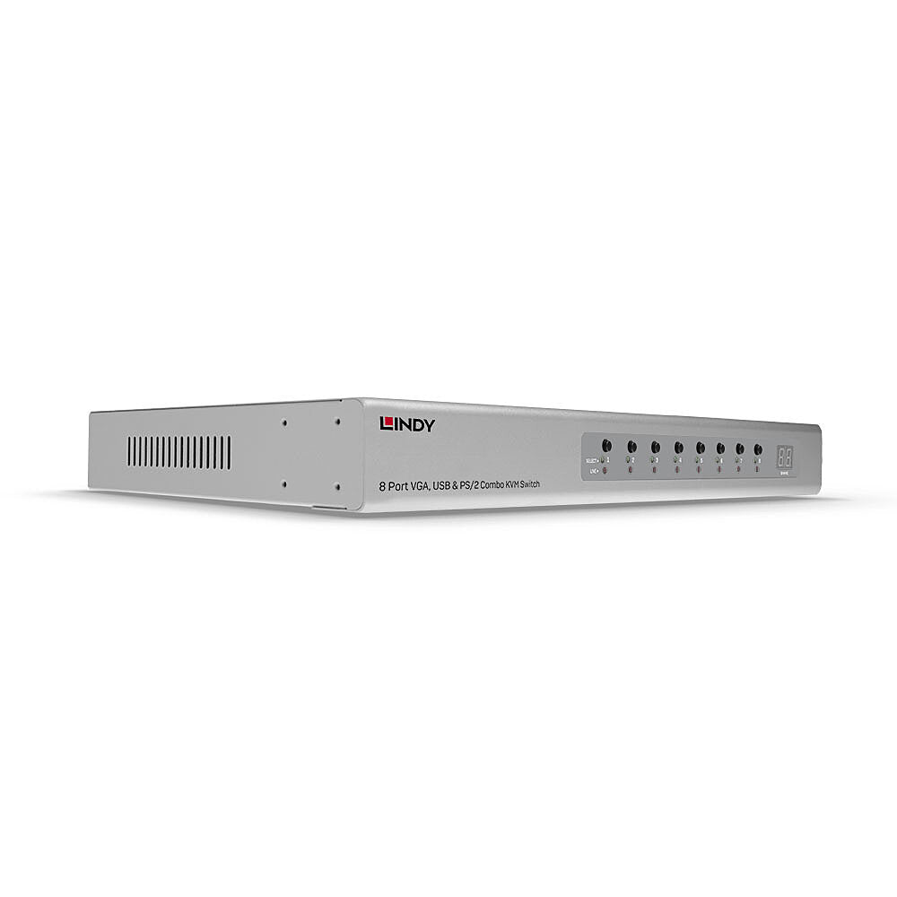 Lindy KVM-Switch, VGA/USB/PS/2