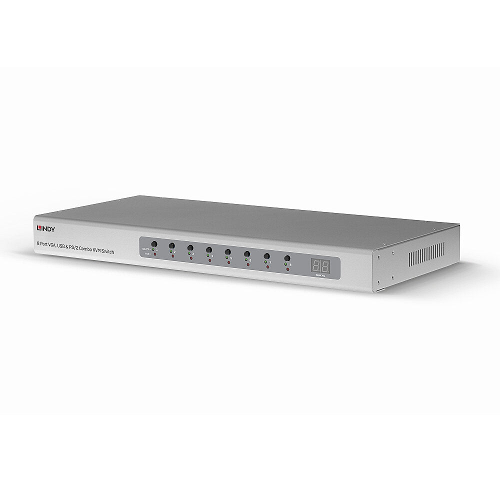 Lindy KVM-Switch, VGA/USB/PS/2