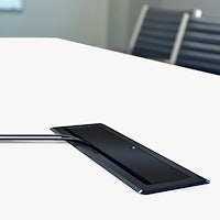 StarTech.com Table Box – Tischanschlussfeld – HDMI, DP, VGA, USB, Gigabit LAN, 4K, Schwarz