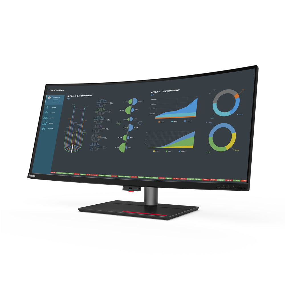 Lenovo ThinkVision P40w-20 – 39,7", Curved, 5120 × 2160, IPS, KVM, HDR