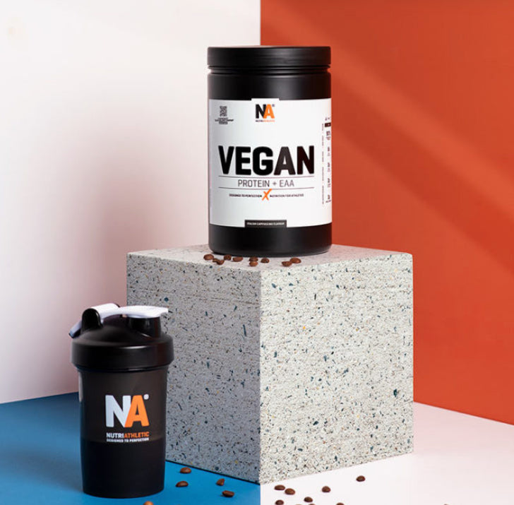 NUTRIATHLETIC Vegan Protein Pistazie – glutenfrei, laktosefrei – 800 g