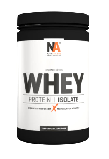 NutriAthletic Whey Protein Isolat Vanille – glutenfrei, laktosefrei – 800 g