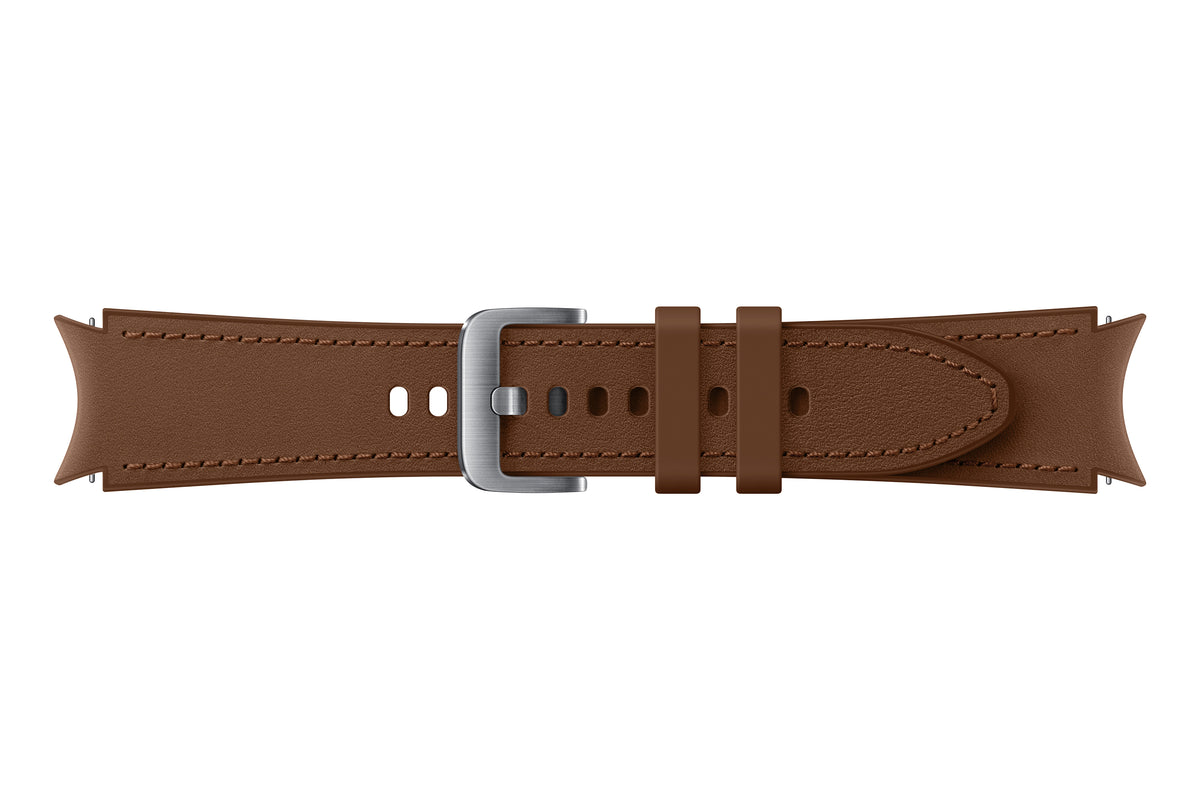 Samsung Hybrid Lederarmband – 20 mm – für Galaxy Watch4 – S/M – Bronze – Leder