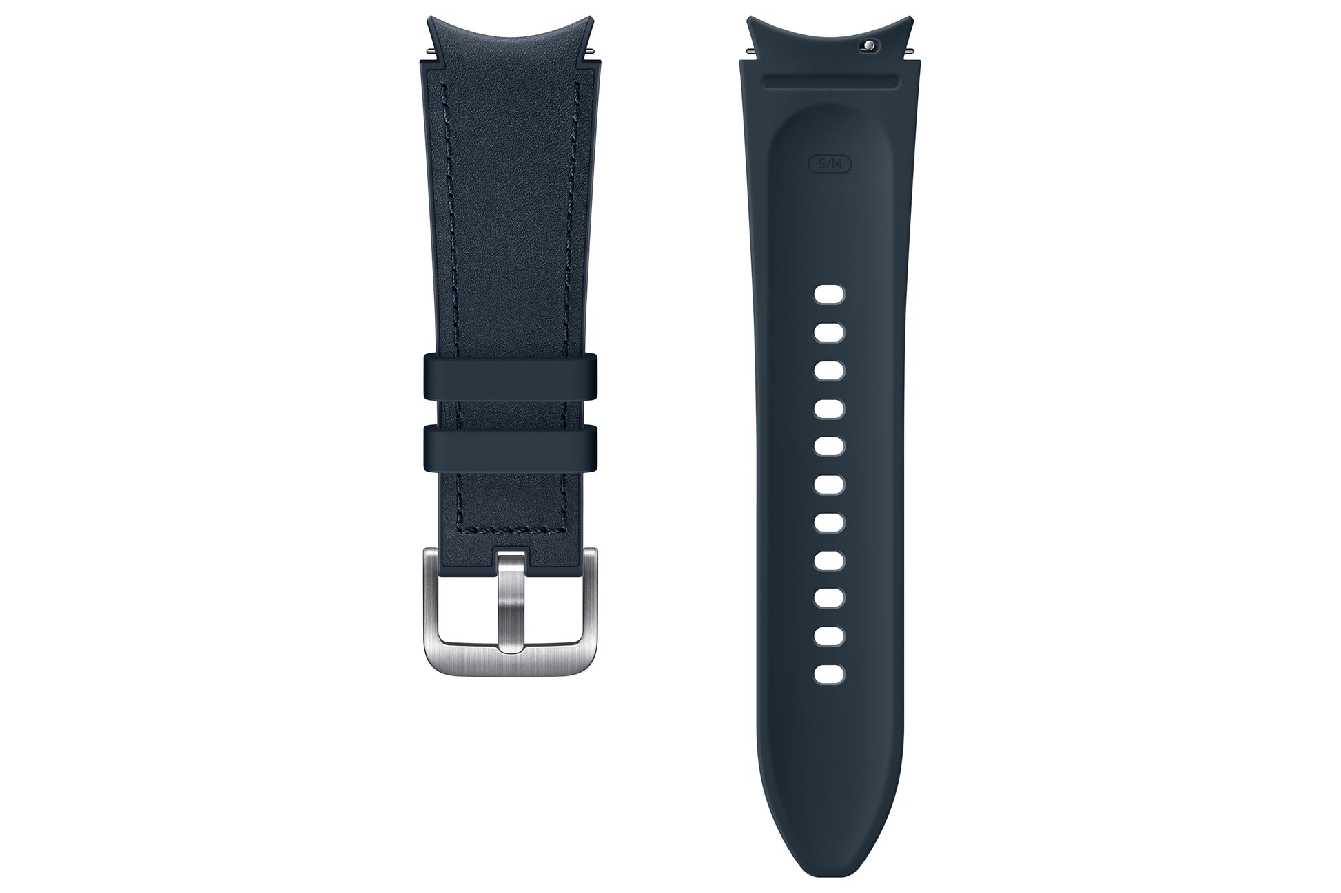 Samsung Hybrid Lederarmband S/M – Navy, für Galaxy Watch4/Watch5