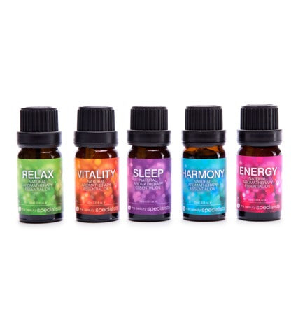 Rio Wellbeing Essential Oils – Duftöl, 5 × 10 ml