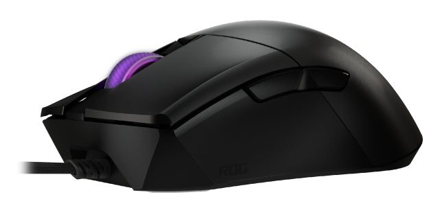 ASUS ROG Gladius III Core – Gaming-Maus – Kabelgebunden (USB-A), 12000 DPI, Rechts, Schwarz