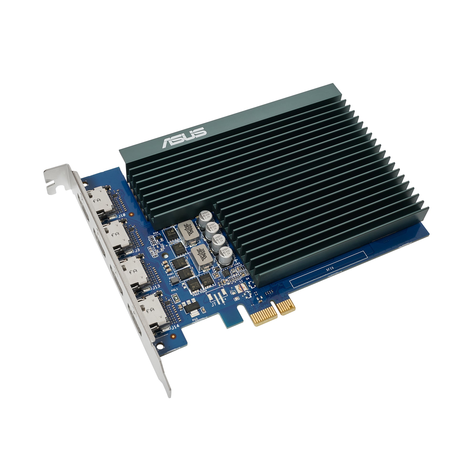 ASUS GT730-4H-SL-2GD5 – PCIe Grafikkarte – 4×HDMI, PCIe x1