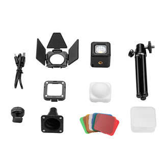 SmallRig RM01 (Kit 3469) LED-Videoleuchte – 3 W, 5600 K, CRI 95 – Diffusor, Tragetasche
