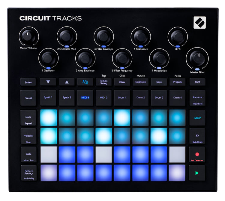 Novation Circuit Tracks – USB MIDI Controller