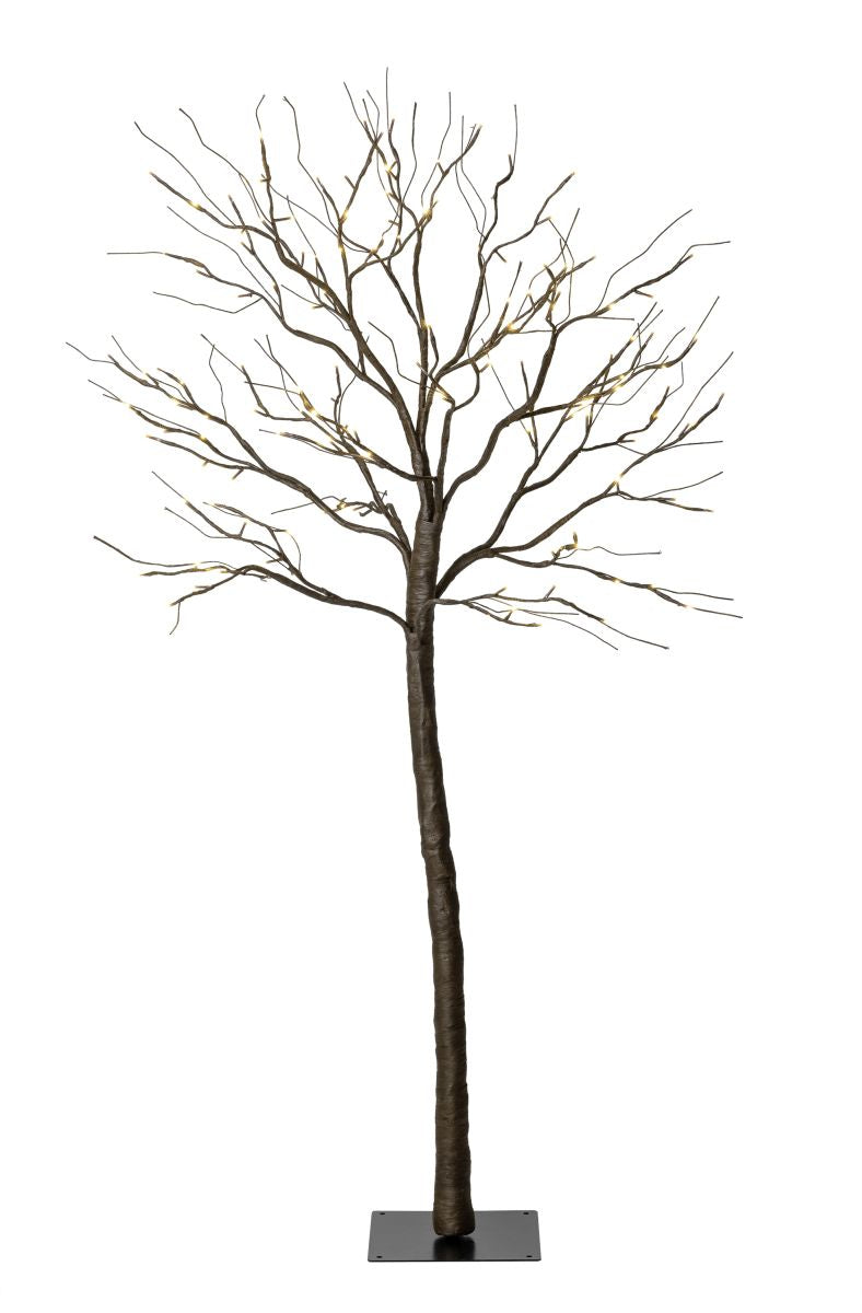 STT Weihnachtsbaum Fairy Tale – 150 cm, 6 W, warmweiss, braun/transparent, 138 LEDs