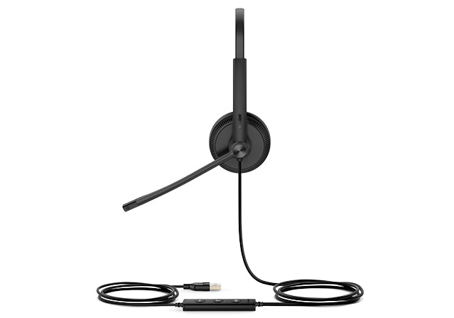 Yealink UH34 Se Lite Dual Teams Office-Headset – Over-Ear, Kabel, USB-C, MS Teams zertifiziert, Schwarz