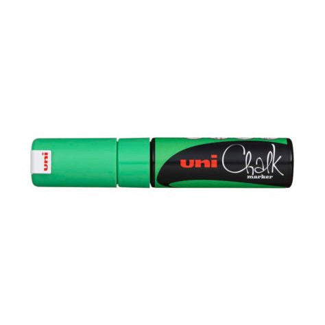 Uni-Ball Kreidemarker – Keilspitze, 8 mm – Grün