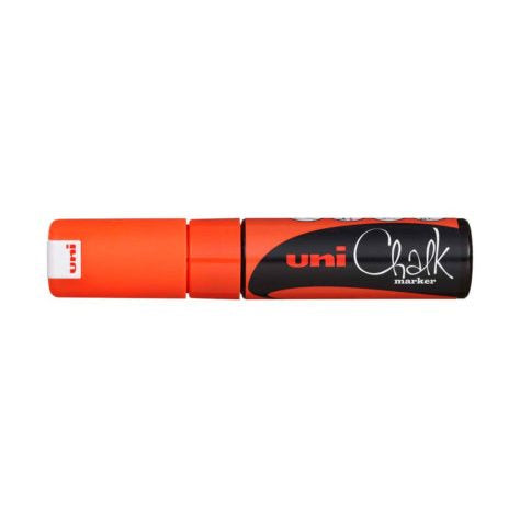 Uni-Ball Kreidemarker – Keilspitze, 8 mm – Orange