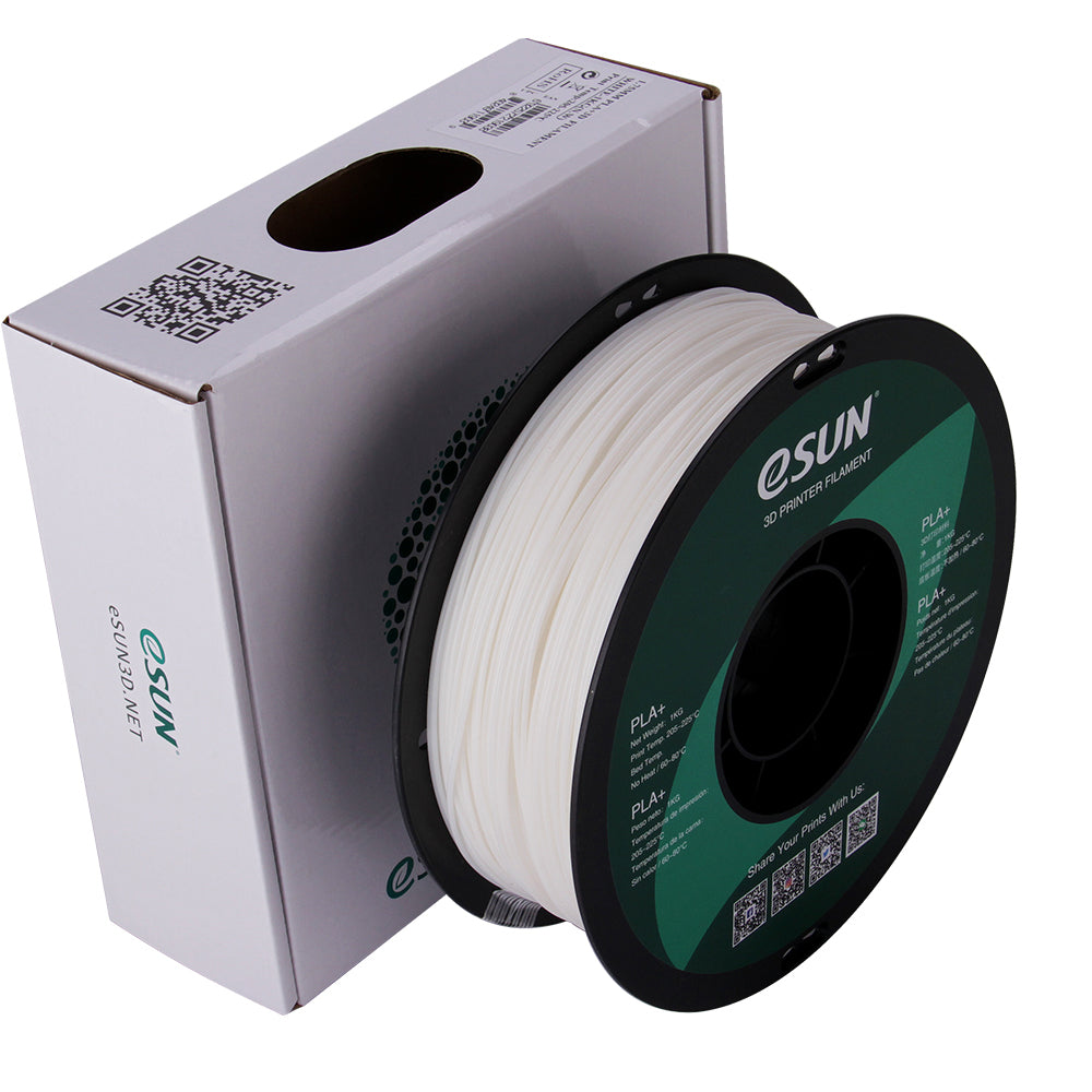 eSUN 3D-Drucker-Filament PLA 1,75 mm Weiss, 1 kg
