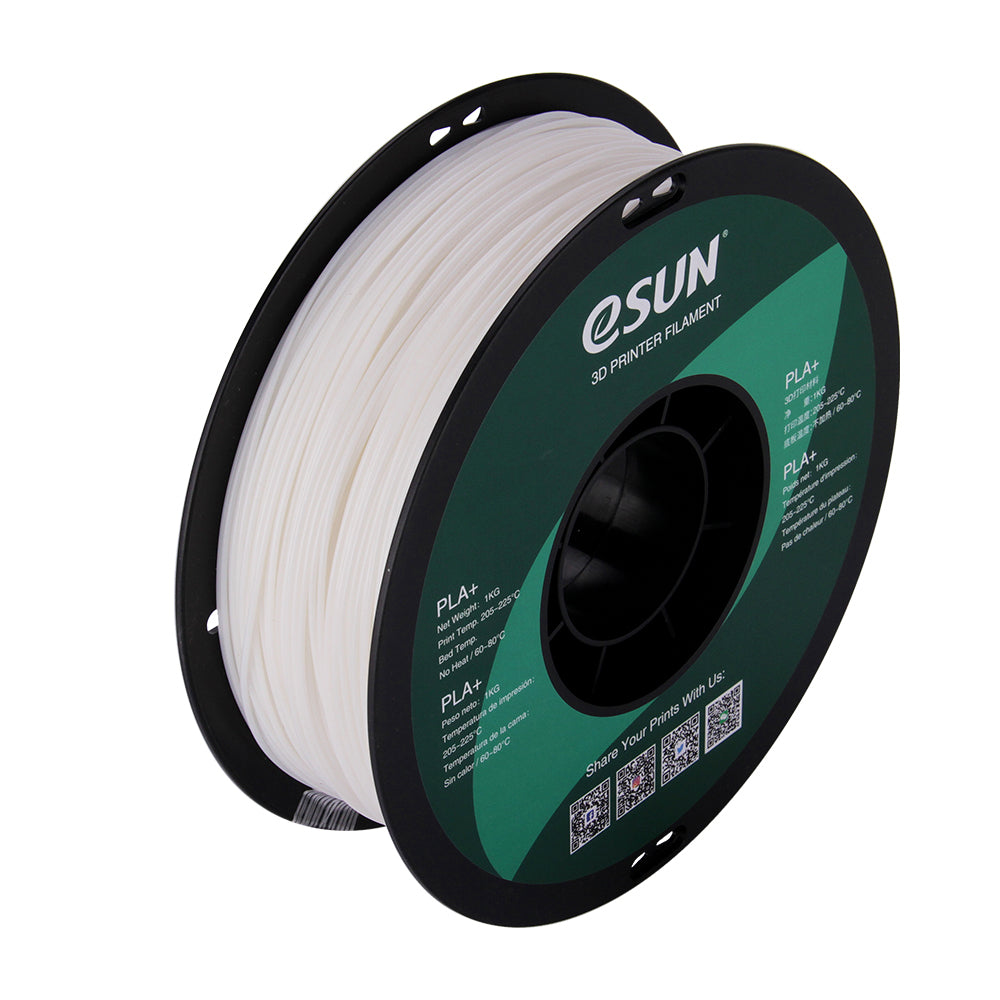 eSUN 3D-Drucker-Filament PLA 1,75 mm Weiss, 1 kg