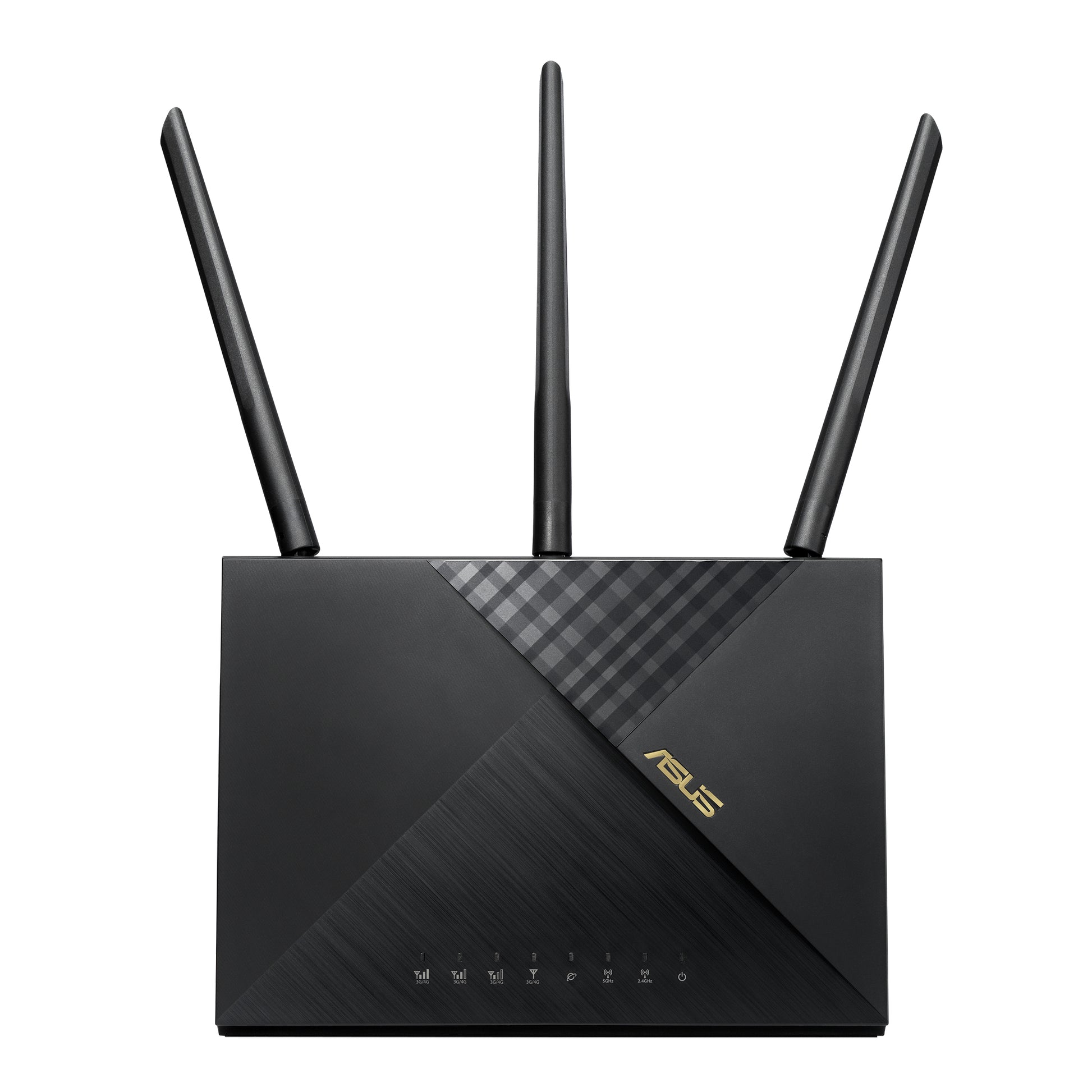 ASUS 4G-Router, Wi-Fi 6, Dual-Band (2,4/5 GHz), 1201 Mbit/s, 5× GbE, Nano-SIM, Schwarz