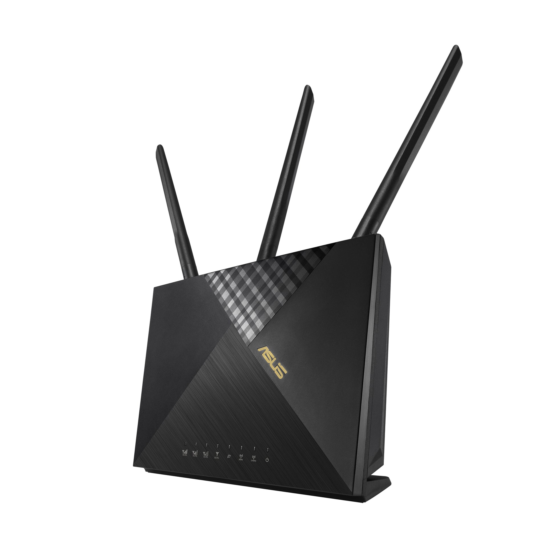 ASUS 4G-Router, Wi-Fi 6, Dual-Band (2,4/5 GHz), 1201 Mbit/s, 5× GbE, Nano-SIM, Schwarz