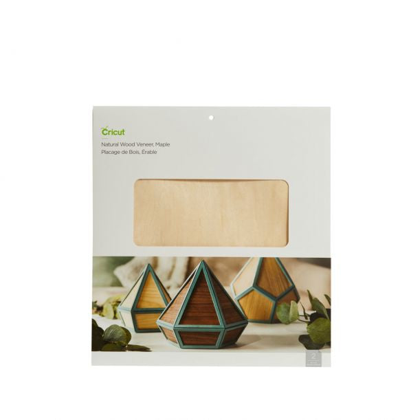 Cricut Holzplatte – Braun – 30,5 × 30,5 cm, 0,2 mm, Ahorn