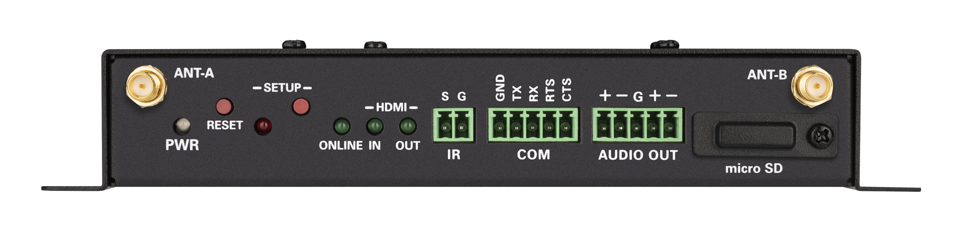 Crestron AM-3200-WF-I – AV-Receiver, LAN & WLAN, 1× HDMI Eingang, 1× HDMI Ausgang, 4K@60 Hz, 30 m, HDCP 2.2, PoE