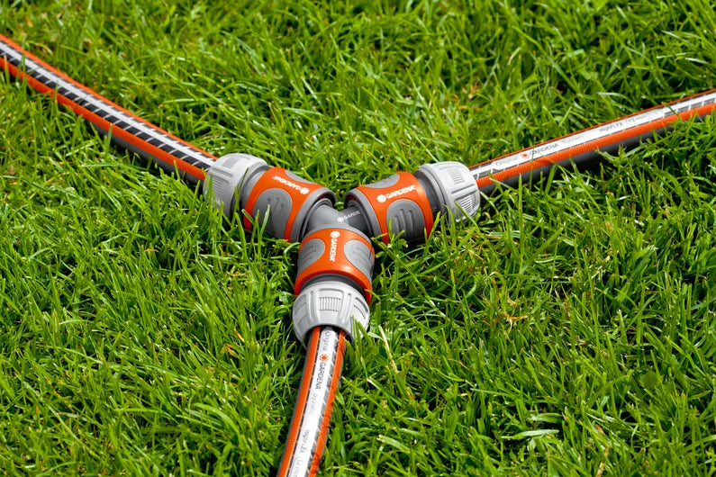 Gardena Abzweig-Satz – 13 mm (1/2"), Kunststoff, Grau, Orange