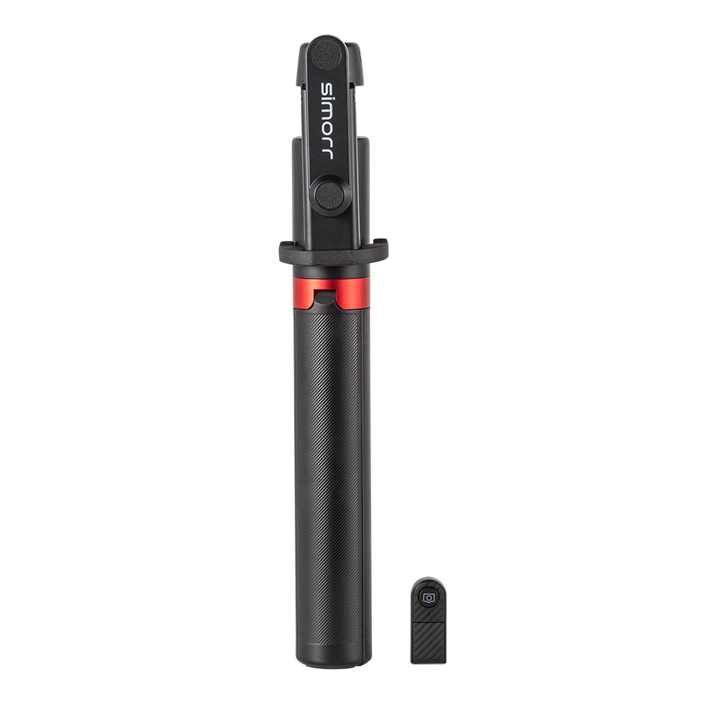 SmallRig ST20 Selfie-Stick – bis 130 cm, 1/4" Gewinde, Aluminium/ABS – Schwarz