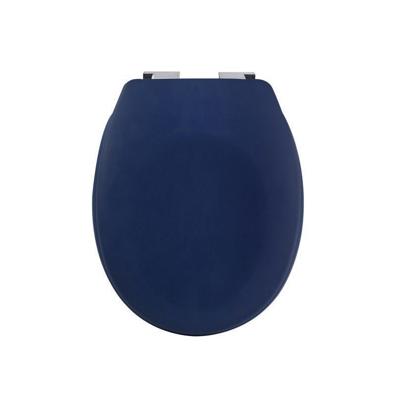 Spirella WC-Sitz Neela – Duroplast, Blau, Absenkautomatik, 37,3 × 45,5 cm