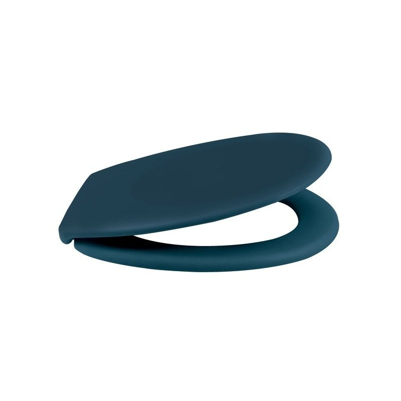 Spirella WC-Sitz Neela – Duroplast, Absenkautomatik, Petrol, 37,3 × 45,5 cm